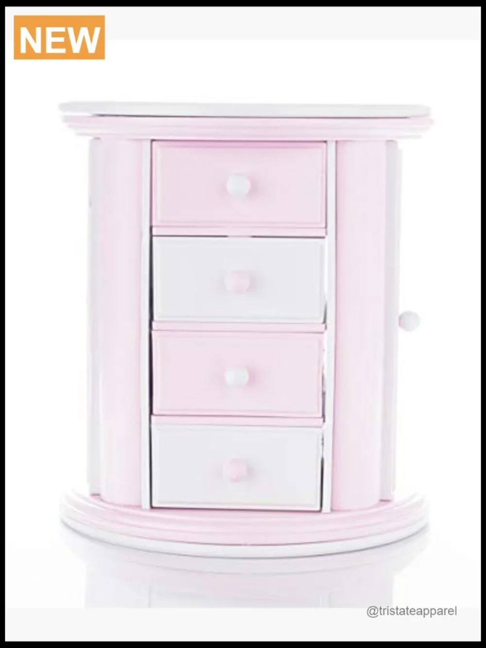 Musical Jewelry Box for Girls Necklace Storage Organizer Music Box